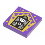 LEGO® Tile 2x2 with Chocolate Frog Card Minerva McGonagall