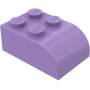 LEGO® Sloper Curved 2x3 With Four Studs