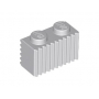 LEGO® Brique 1x2 Effet Cannelure