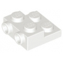 LEGO® Plate 2x2x2/3 - 4 Tenons et 2 Creux sur un Côté