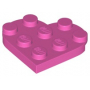 LEGO® Plate 3x3 En Forme de Coeur