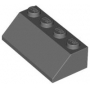 LEGO® Tuile 2x4 - Inclinaison de 45°