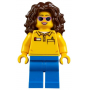 LEGO® MiniFigure Coaster Operator Female