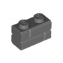 LEGO® Brick 1x2 with Masonry Profile