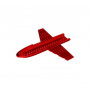 LEGO® Aircraft Fuselage Forward Bottom Curved