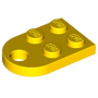 LEGO® Plate 2x3 - Arrondie et Passage Pour Connecteur