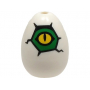 LEGO® Egg with Hole on Top with Yellow and Green Alligator