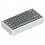 LEGO® Plate Lisse 1x2 Imprimée Clavier