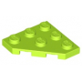 LEGO® Wedge Plate 3x3 Cut Corner