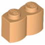 LEGO® Brick Modified 1x2 with Log Profile