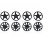 LEGO® 8 Enjoliveurs de Roues Ø 1.5 cms