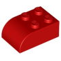 LEGO® Slope Curved 2x3 with Four Studs