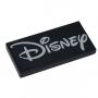 LEGO® Tile 2x4 with Disney Logo Pattern