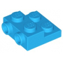 LEGO® Plate 2x2x2/3 - 4Tenons et 2 Creux sur un Côté