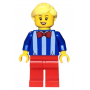 LEGO® Mini-Figurine Femme avec Noeud Papillon - Vendeuse