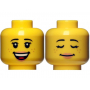 LEGO® Mini-Figurines - Tête Femme Avec 2 Expressions (1J)