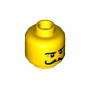 LEGO® Minifigure Head moustache Curly Long