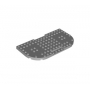 LEGO® Plate 8x16x2/3 with 1x4 Indentations