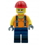 LEGO® Minifigure handyman grandpa - worksite