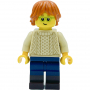 LEGO® Mini-Figurine Garçon A Lunettes