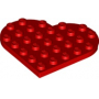 LEGO® Plate 6x6 En Forme de Coeur
