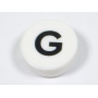LEGO® Plate Lisse 1x1 Imprimée Lettre G