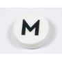 LEGO® Plate Lisse 1x1 Imprimée Lettre M - W
