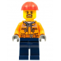 LEGO® Forklift Driver Chest Pocket Zippers