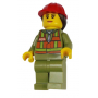 LEGO® Mini-Figurine Femme Employée Train