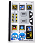 LEGO® Autocollant - Stickers Sonic 21331 - Planche 1