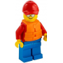 LEGO® Minifigure Beach Rescue with Life Preserver