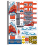 LEGO® Autocollant - Stickers 42128 Technic