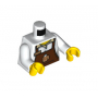 LEGO® Minifigure Torso Reddish Brown Apron with Cup