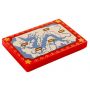 LEGO® Tile 2x3 with Kumandra Map Pattern