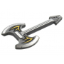 LEGO® Minifigure Utensil Guitar Electric Axe with Silver Bla