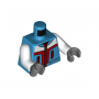LEGO® Mini-Figurine Torse Gilet Fermé (4I)