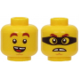 LEGO® Mini-Figurines - Tête Avec 2 Expressions (5C)