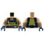 LEGO® Torso Fire Reflective Stripes with Heavy Utility Belt