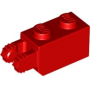 LEGO® Hinge Brick 1x2 Locking with 2 Fingers Vertical End