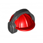 LEGO® Mini-Figurine Casque de Chantier et Antibruit