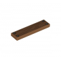 LEGO® Tile 1 x 4 with Wood Grain and 4 Silver Nails Pattern