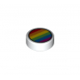 LEGO® Tile Round 1x1 with Rainbow Stripes