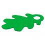 LEGO® Minifigure Cape Cloth Oak Leaf - Spongy Stretchable Fa